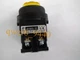 1pc New Fuji Yellow Head Lighted Push Button Switch AR30EOL E3