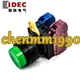 1PC NEW IDEC Green convex head button switch YW1B-M2E11G YW-E10 1A1B #YM