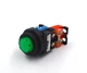 1pc New Fuji Green illuminated push button switch AR30E0L-11E4G