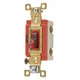 Bryant Pilot Light Wall Switch, Red, 1-P