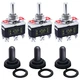 Twidec/3Pcs Heavy Duty Rocker Momentary Toggle Switch 16A 250V AC DPDT 3 Positio