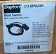 Dayton 6PNU4A Pump Float Switch 115VAC 1/2HP 16 AWG 10 Ft Cable Wide Angle