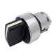Schneider Electric / Telemecanique Selector Switch 3 Position 22mm Black ZB4-BD3