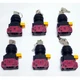 LOT OF 6 IDEC HW-F01 KEYSWITCH