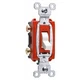 Pass & Seymour CS20AC3W 20A 120/277V Heavy Duty Toggle Switch
