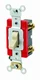 Leviton 20-Amp, 120/277-Volt, Toggle Single-Pole AC Quiet Switch, Extra Ivory