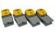 4 pcs TEMCo HD Cast Aluminum Foot Switch 15A SPDT Electric Pedal Momentary LOT