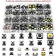 TWTADE Micro Momentary Tactile Push Button Switch 26 Values 4 pin/3 pin/2 pin Ta