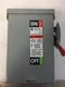 GE TGN3321R 30 AMP 240 VOLT 3 PHASE FUSIBLE OUTDOOR DISCONNECT..D-2030