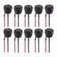 10 PCS Round Mini Boat Rocker Switch SPST On/Off AC 6A/250V 10A/125V 2 Pin