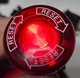 Omron A165E-01L Push Button E-stop Switch, Red LED backlight, Tested