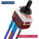 DaierTek Waterproof Reverse Polarity Switch 12V Momentary Toggle Switch 30A DC M