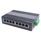 Advantech EKI-2728 Gigabit Unmanaged Ethernet Switch, 8-Port, 12-48VDC 1.5A