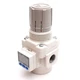 SMC AR30-N03E3-Z-B Pneumatic Regulator, W/ ISE35-N-65-P Digital Pressure Switch