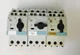 LOT OF 3 SIEMENS 3RV1421-1DA10 SIRUS MANUAL MOTOR STARTER 2.2-3.2A W/ 3RV1901-1E