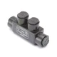 BURNDY 1PBS2 InsulMultitapCon,Unplated,14 AWG,2 AWG 22C277