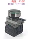 1PC NEW Schneider button switch XB4BW33G5 green 110V 1NO1NC #YY