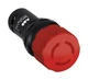 1pc Abb CE3T-10R-01 Emergency Stop Switch, Spst-Nc, Twist Release, Screw, 1