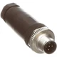 1PK TURCK BS 8151-0/PG9 Circular M12 Plug, 5 Position, Screw Terminal, 4A,