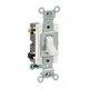 1PC Leviton CS220-2W Double Pole Switch, 20 Amp, 120/277V, White, Side Wire