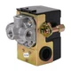 FanWayer Air Compressor Pressure Switch 95-125 PSI 4 Port 1/4" NPT with Unloa...