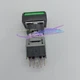 1PCS Fuji Green Illuminated Button AH164-TL AH164TL New