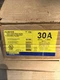 *NEW*  SQUARE D - HU361DS - 30 A, 600 V, 3 POLE, NON-FUSED, STAINLESS  SWITCH