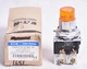 Eaton Cutler Hammer Illuminated Amber Push Button Switch 10250T412C43-1X