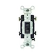 Leviton S03-CS220-2IS 20 Amp Ivory Commercial Grade AC Quiet Switch Toggle