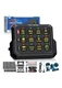 MICTUNING Wireless 12 Gang Switch Panel RGB Relay System Box for Off Road Truck