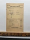 1955 Tank Float Switch Square D Co Class 9037 Instruction Owners Card Vintage