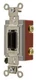 HBL1222L - Hubbell 20A 120/277V Double Pole Keylock Switch Extra Heavy Duty