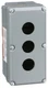 NIB - Square D - 9001KY3 - Empty Push Button Enclosure , 3 Cut-Outs