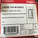 Legrand Wattstopper LMSW-104-W Digital Wall Switch 4-Button with Infrared White