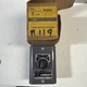 Square D 748830 No 1 & 2 Push Button Station Rotary Dial Hand GA 10 600v 9001