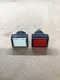 Fuji AH165-ZT Indicator Light Pilot 24V (1)White (1)Red *Lot of 2* #4012I148