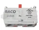 NEW BACO 33E01 CONTACT BLOCK 690VAC 10A