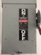 GE TGN3321R 30 AMP 240 VOLT 3 PHASE OUTDOOR NON-FUSIBLE DISCONNECT..D-2070