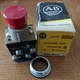 Allen-Bradley 800H-BK6A Series A EXTENDED HEAD - RED Button. Heavy Duty