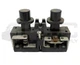 NEW HUBBELL 28318-006 PUSH BUTTON PLUG IN INSERT