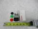 IDEC ABW101-BGR, PUSH BUTTON SWITCH, RED, GREEN, BLACK, T1746