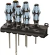 Wera 3334/3350/3355/6 Stainless Steel Screwdriver Set 6 Piece 05032063001