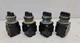 4 Pack GE General Electric CR104G2 Momentary Selector Switch Black 150V Max Used