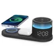 Alarm Clock with Wireless Charging Station &ndash; Magnetic Charger for iPhone 16/1...