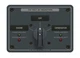 Blue Sea Systems 8367 AC Rotary Switch Panel 30 Ampere 2 positions + OFF, 2 P...