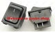 2pcs NEW R13-87 16A125VAC,10A250VAC 4Pins 2 Positions Rocker Switch #ea