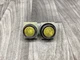 Lot Of 2 Fuji Electric AH30-F Yellow Momentary Push Button 10A 600V #20F67