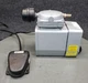 GAST DOA-P707-AA VACUUM PUMP w/ CLIPPER 632-DA FOOTSWITCH, SOLBERG FILTER