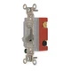 HUBBELL HBL1224GY Wall Switch,Gray,20 A;Back; Side,4-Way 4D284