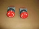 2pc IZUMI E-Stop Push Button 41-10650  USED